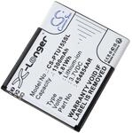 Akku f&uuml;r Panasonic KX-TU150 KX-TU155 KX-TU160 Handy, 3,7V, Li-Ion