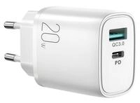 Joyroom Schnellladeger&auml;t USB A &ndash; C 20 W, Wei&szlig;