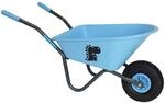 Kinderschubkarre Uni 3,6 kg 40 kg Traglast Stahl Kunststoff gr&uuml;n Vollgummirad
