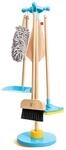 Hape Spielzeug-Putzset mit Ordnungsst&auml;nder - Kinder-Rollenspiel, Holz Haushalts- und