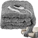 Heizdecke mit Abschaltautomatik Kuschelheizdecke 180x130cm elektrische...