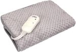 Adler AD 7415 elektrische Heizdecke | 80 Watt | Fleece | grau