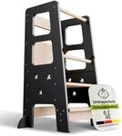 Juskys Lernturm Henny - f&uuml;r Kinder ab 1 Jahr, Stehhilfe, 3-Fach...