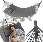 Outtec H&auml;ngematte - 200x150 cm, bis 220 kg - Boho Hammock f&uuml;r Outdoor, Garten,