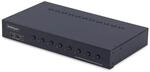 StarTech 8-Port HDMI 2.0 KVM, 4K 60Hz, 1HE Rackmontage, Halterung, Hotkey