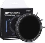 H&Y Variabler ND-Filter, PL Filter, 67-82mm, REVORING Variable, ND3-1000+CPL MarkII,