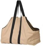 ShelterLogic Kaminholztasche Beige | Tasche f&uuml;r bis zu 27 kg Brennholz |...