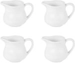 Olympia Athena Milchk&auml;nnchen Set (4) &ndash; Porzellan 170 ml CF370
