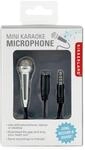 Kikkerland WBPHP-BK mini Karaoke Microphone-Silber