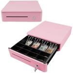 OLYMPIA S 330 Bonbon pink | Kassenlade mit 8 M&uuml;nz- & 4 Scheinf&auml;chern | Robuste