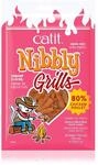 Catit Nibbly Grills, Kaustreifen aus H&uuml;hnchen und Garnelen, f&uuml;r Katzen, 30g