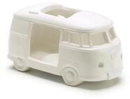 Volkswagen 5H9087798A Teelicht VW T1 Bulli Design Porzellan Teelichthalter, wei&szlig;