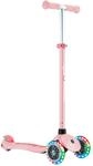 GLOBBER Primo Plus Lights &ndash; Tretroller Kinder, 120/80mm, ABEC 9, 3-r&auml;drig,