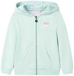 vidaXL Kinder Kapuzenpullover Rei&szlig;verschluss Sweatshirt Pullover Helles...
