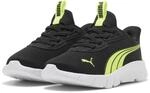 Puma FLEXFOCUS SLIPTECH PS Sneaker, Lime Squeeze Black White, 47 EU Child