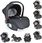 Moni Babyschale i-Size Multi (40-87cm) Gruppe 0+ Fu&szlig;abdeckung Kopfst&uuml;tze Gurt,