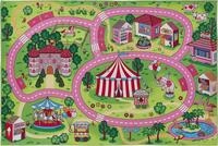 andiamo Teppich Wonderland Kinderteppich f&uuml;r M&auml;dchen mit modernem Design