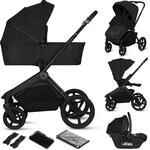 Lionelo Freya Kinderwagen 3 in 1 Kombikinderwagen Reisesystem (0-4 Jahre, bis 22 Kg)