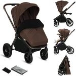 Lionelo MIKA PLUS Kinderwagen 6-48 Monate bis 22 kg, Verstellbare R&uuml;ckenlehne und