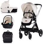 Chipolino Kinderwagen Elite 3 in 1 i-Size Babyschale Sportsitz Babywanne Tasche...
