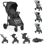 Moni Sommerkinderwagen Buggy, Kinderbuggy, Sonnendach, EVA-R&auml;der, verstellbar,