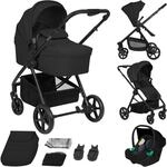 Lionelo Greet Kinderwagen 3 in 1 ab Geburt bis 4 Jahre, bis 22 kg, Reisesystem mit