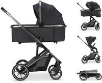 Osann Kombi-Kinderwagen Juntos, Kinderwagen 2in1 inkl. Babywanne, Sportsitz,