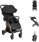 Kikkaboo Kinderwagen, Buggy Eden bis 22 kg Federung Regenschutz zusammenklappbar