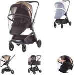 Chipolino Moskitonetz Lux, Insektenschutz, Kinderwagen, Buggy, Rei&szlig;verschluss,