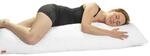 sleepling Seitenschl&auml;ferkissen 40 x 200 cm, Body Pillow, langes Kissen mit Bezug aus