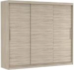 Schwebet&uuml;renschrank 250 breit mit 16 mm Laminatplatte & ABS-Kanten -