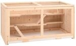 vidaXL Hamsterk&auml;fig 89,5x45x45 cm Massivholz Tanne