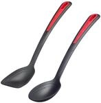 Westmark K&uuml;chenhelfer-Set, 2tlg., Je 1x Brat- u. Gem&uuml;sel&ouml;ffel und Pfannenl&ouml;ffel,