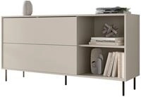 Mirjan24 Kommode mit 2 Klappen/T&uuml;ren Monklon 150 2D2P, Sideboard mit offenen