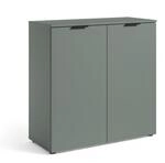 LINZ Kommode in Salbei - Modernes Sideboard mit viel Stauraum - 90 x 90 x 40 cm
