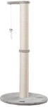 Home Deluxe - Kratzpfosten NEVA - Farbe: Grau, Ma&szlig;e: 101 x 49 x 49 cm,...