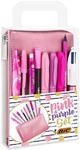 BIC Stifte Set: 2 Kugelschreiber, 1 Federm&auml;ppchen, 1 Fineliner, 2 Bleistifte, 1