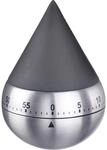Westmark Kurzzeitmesser, Mechanisch, F&uuml;r 60 min, Elegantes Design, Rostfreier