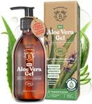 BIONOBLE Aloe Vera Gel 100 Prozent Bio - Gesicht, Haare, After Sun - 200ml | 97%