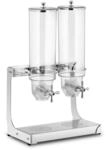 Royal Catering RCCS-3.5LSS2 M&uuml;slispender 2 x 3,5 L 2 Beh&auml;lter Cerealienspender