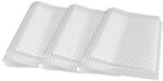INTIRILIFE 6x K&uuml;hlschrankmatten Anti-Bakteriell in Transparente - 45 x 30 cm -