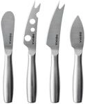 Boska K&auml;semesser-Set Mini Copenhagen/vier K&auml;semesser/Edelstahl/Silber / 145 x...