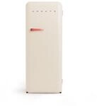 CREATE / RETRO FRIDGE 150 TERRACOTA/K&uuml;hlschrank mit Gefrierfach 281L in Cremewei&szlig;,
