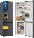 HEINNER Schmale K&uuml;hl-Gefrierkombination 58 cm Breit 253L Freistehend,