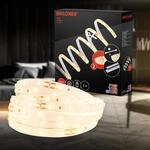BRILONER &ndash; LED Stripe Starter Set 2m LED Strip warmwei&szlig;, Kabelschalter, 3m