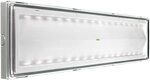 Beghelli BEG8584 LED-Notfall-Deckenleuchte, 18 W, mehrfarbig, Glas; Polycarbonat,