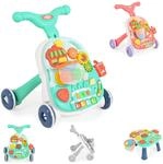 Moni Lauflernwagen 2 in 1 Korb, Musikfunktion, Spieltisch, B&auml;lle, Spielcenter