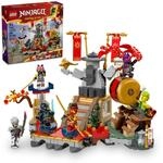 LEGO NINJAGO Turnier Battle Arena Spielset mit 6 Minifiguren, Actionspielzeug...