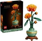 LEGO Icons Chrysantheme Flower D&eacute;cor, kreatives Bauset, Geschenk f&uuml;r Teenager...