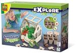 SES Creative 25203 Gew&auml;chshaus mit Gem&uuml;se - P&auml;dagogisches Gartenbaukit f&uuml;r Kinder